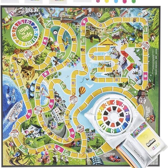 The Game of Life Hasbro Board Game New Sealed English Version For Age 8+ - Picture 3 of 16